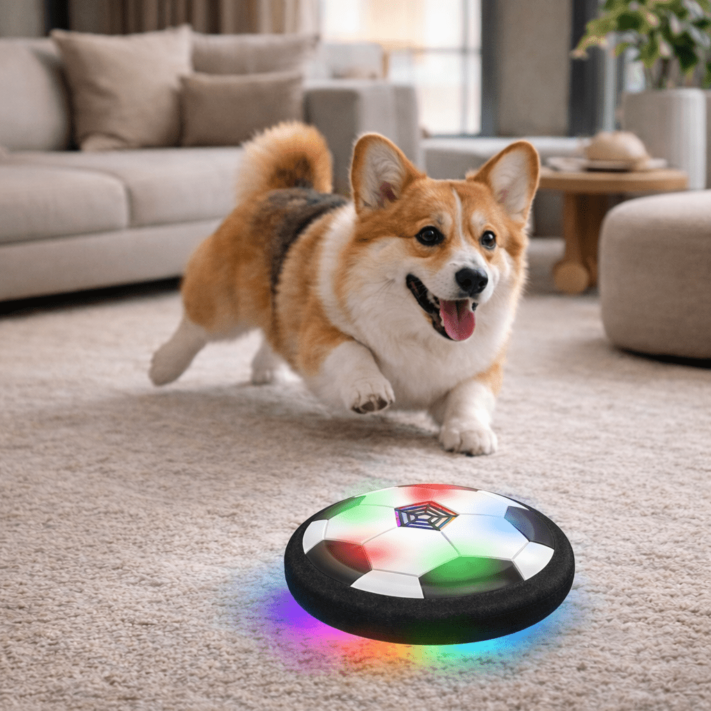 Dynamic Canine Play Ball with Randomized Movements