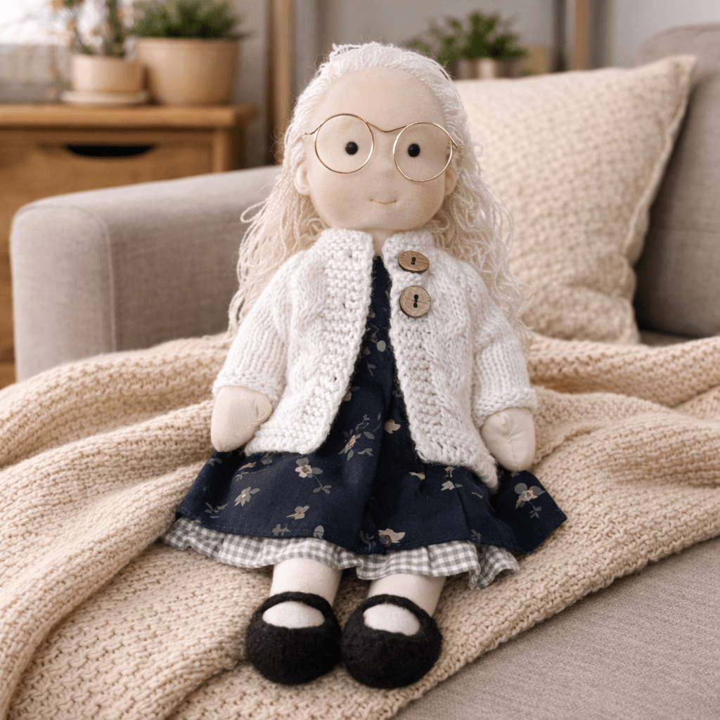 Artisan Cotton Doll for Imaginative Playtime Adventures