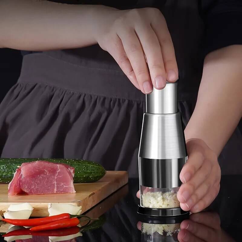 QuickSlice Manual Vegetable Cutter with Stainless Steel Blades