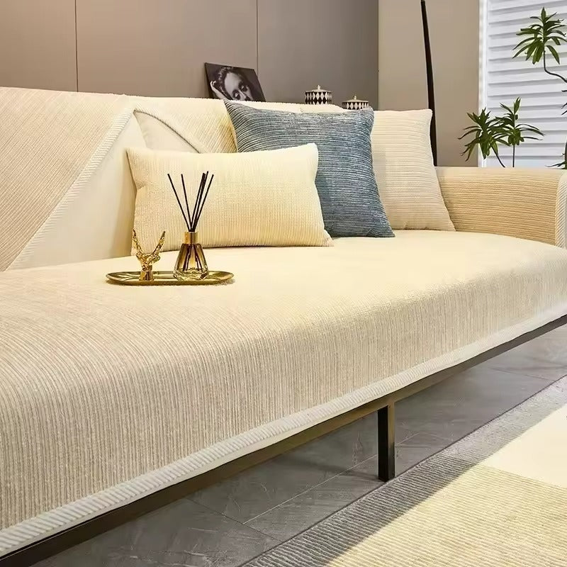 SoftWeave Sofa Protector Cover - Non-Slip, Washable, Stylish