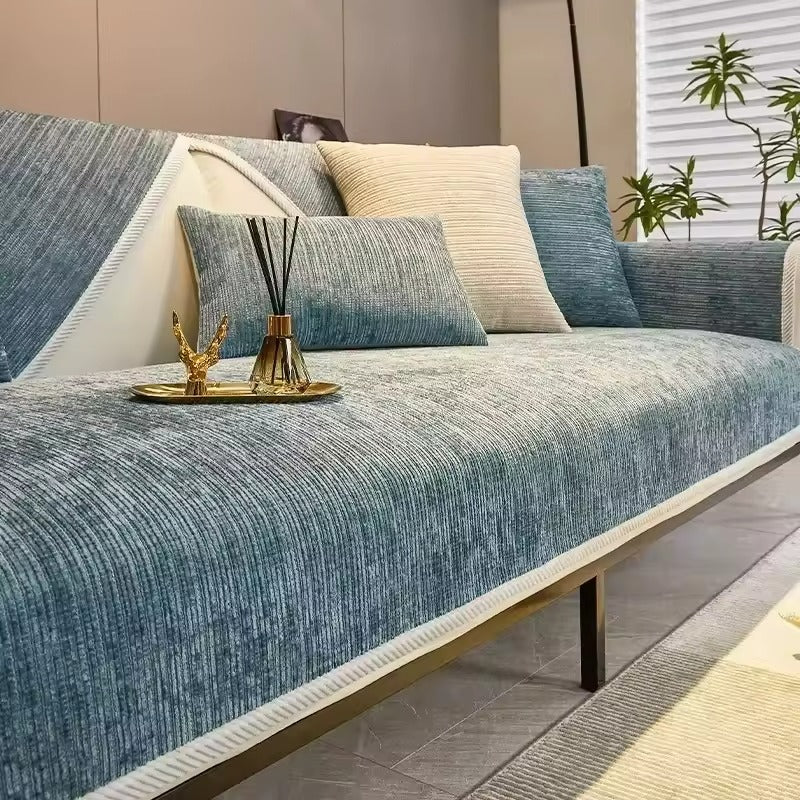 SoftWeave Sofa Protector Cover - Non-Slip, Washable, Stylish