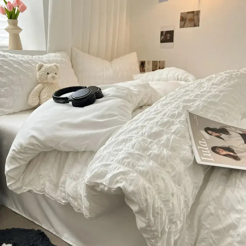 ElegantSeer Soft Duvet Cover Set for Ultimate Comfort