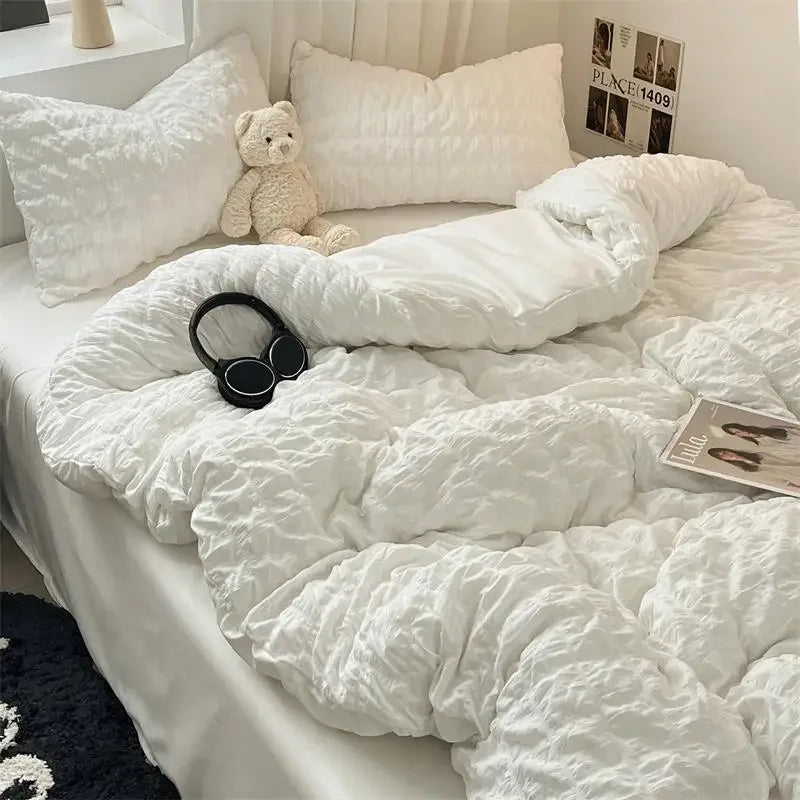 ElegantSeer Soft Duvet Cover Set for Ultimate Comfort