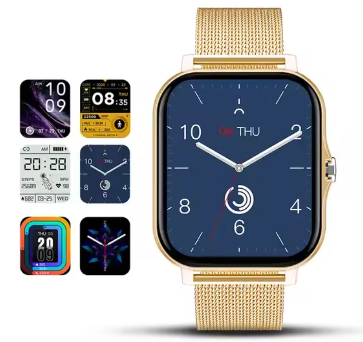 Sophisticated Women's Smartwatch for Fitness & Connectivity