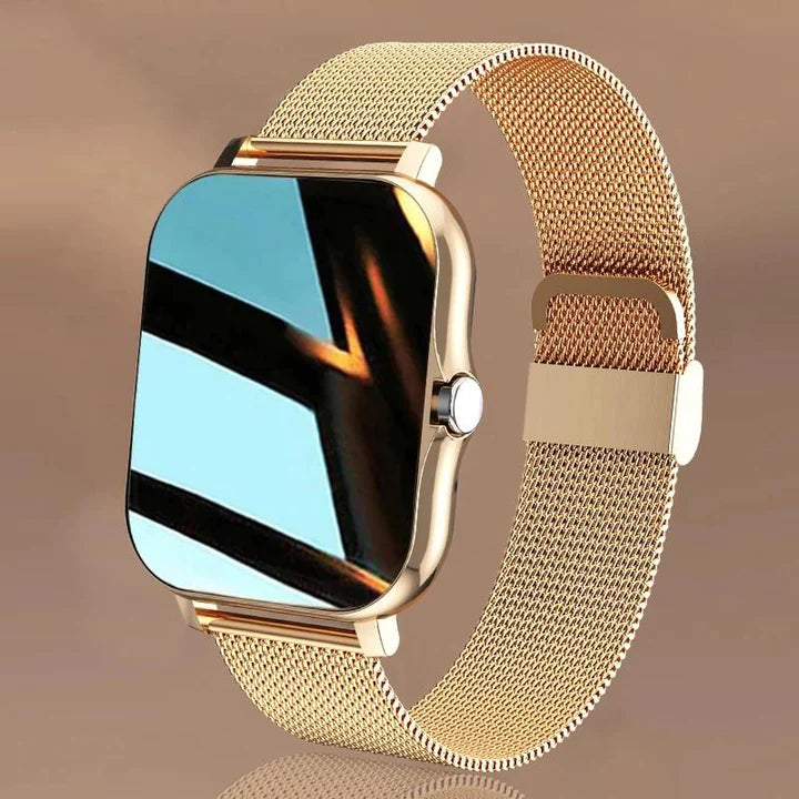 Sophisticated Women's Smartwatch for Fitness & Connectivity