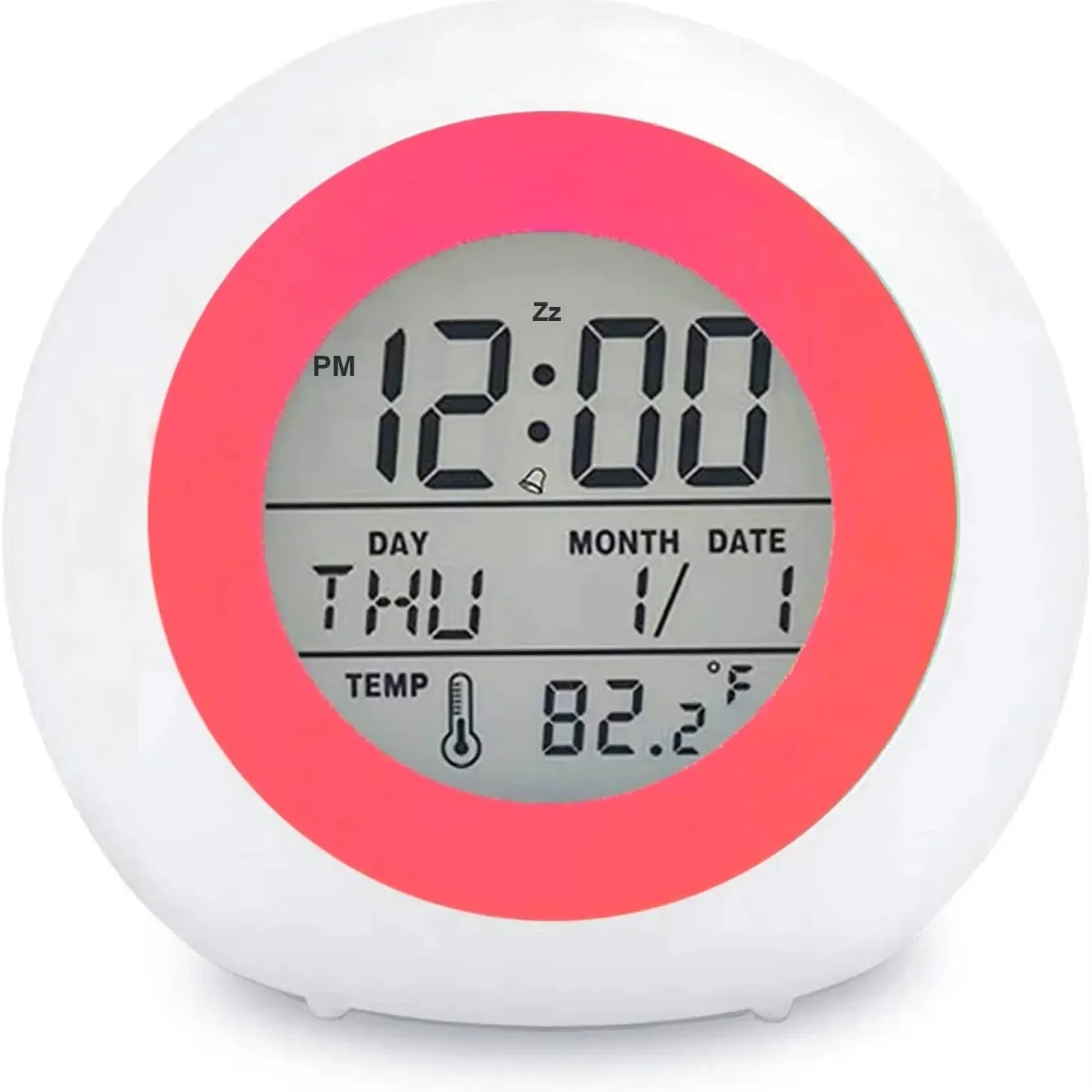 Bright Beginnings Kids Alarm Clock with Soothing Sounds
