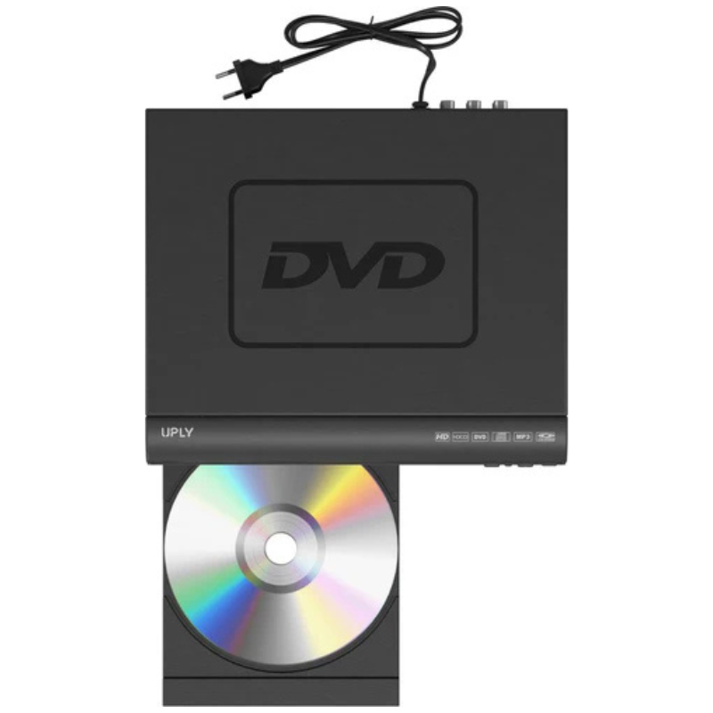 UltraClear Compact DVD Player with HDMI Output and Global Playback