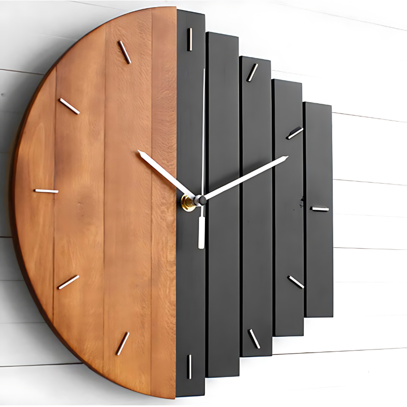 SerenityWall Quiet Minimalist Clock for Stylish Spaces