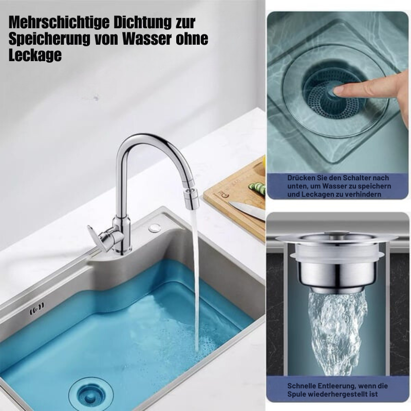 Enhanced Drain Strainer Basket – CleanFlow Design