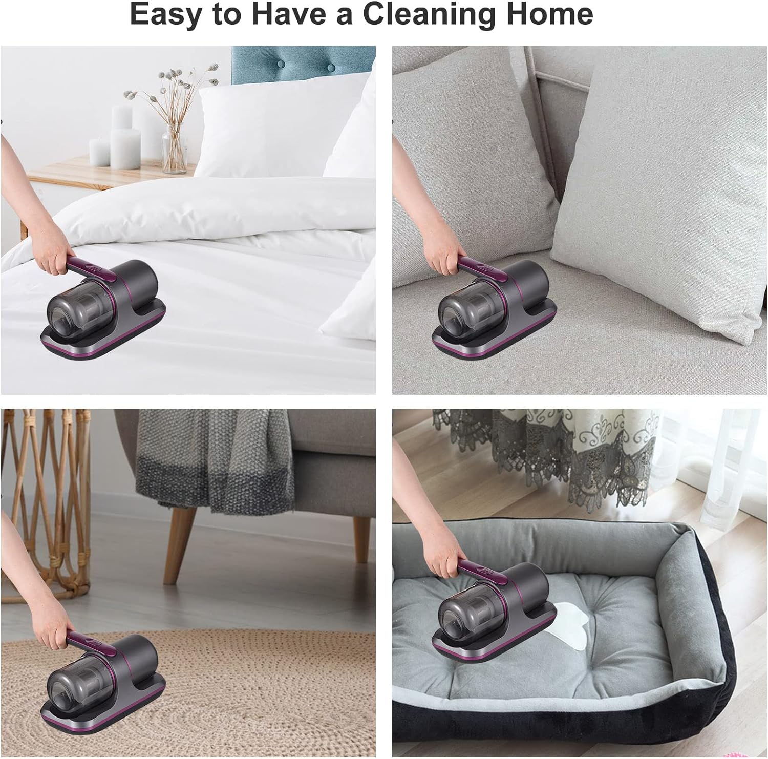 DustAway Portable Vacuum Cleaner for Home and Furniture