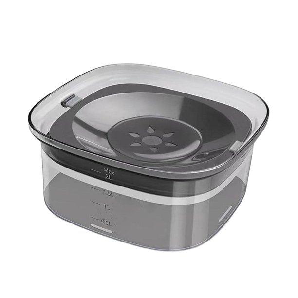 SplashGuard Pet Water Station - No-Mess Bowl for Dogs & Cats