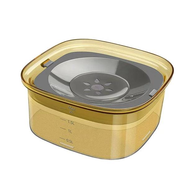 SplashGuard Pet Water Station - No-Mess Bowl for Dogs & Cats