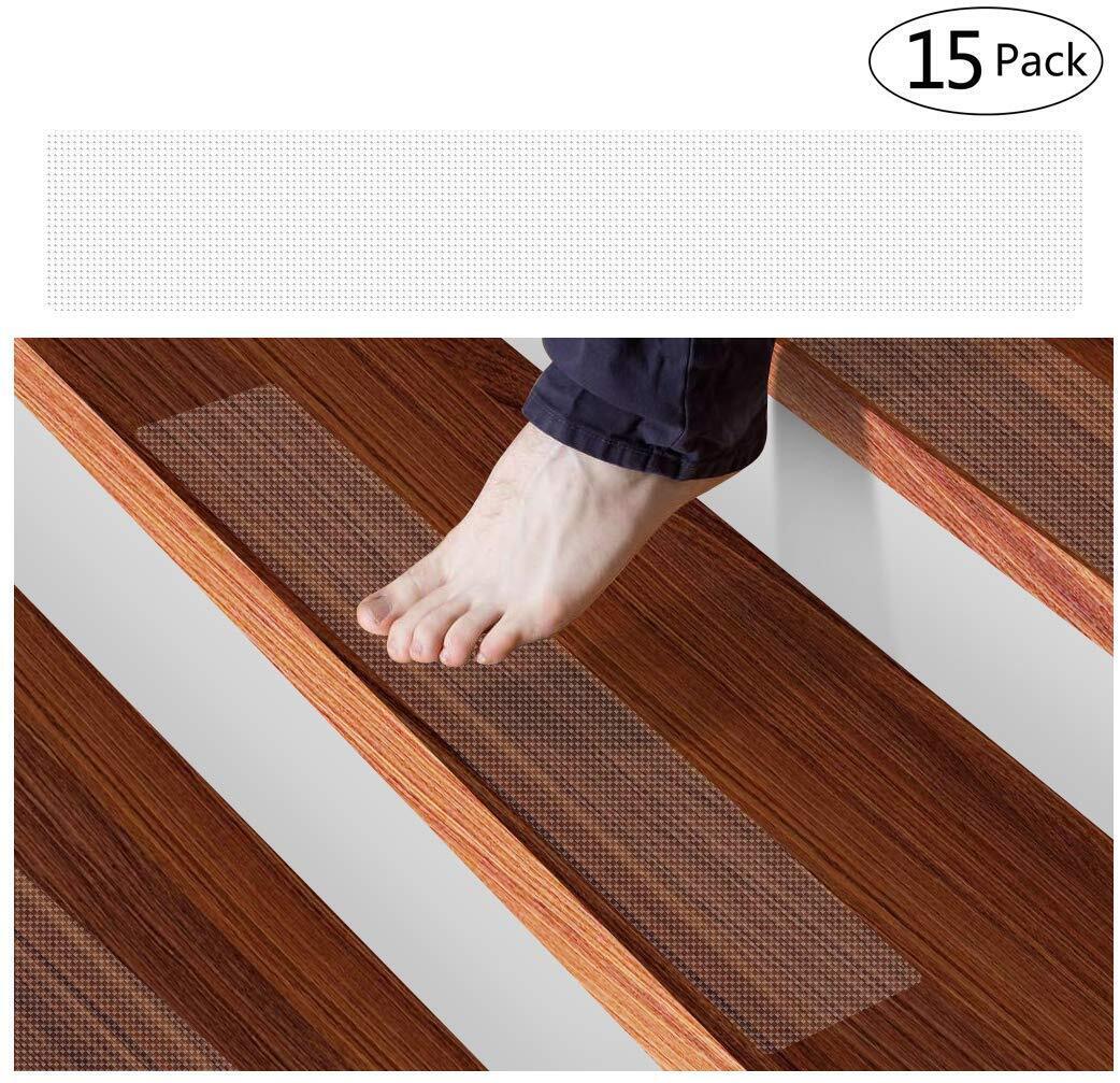 Transparent Safety Grip Tape for Stairs - Non-Slip Strips