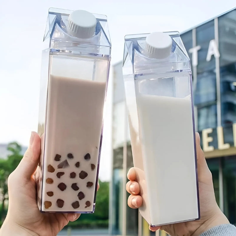 Transparent Milk Carton - ClearSip