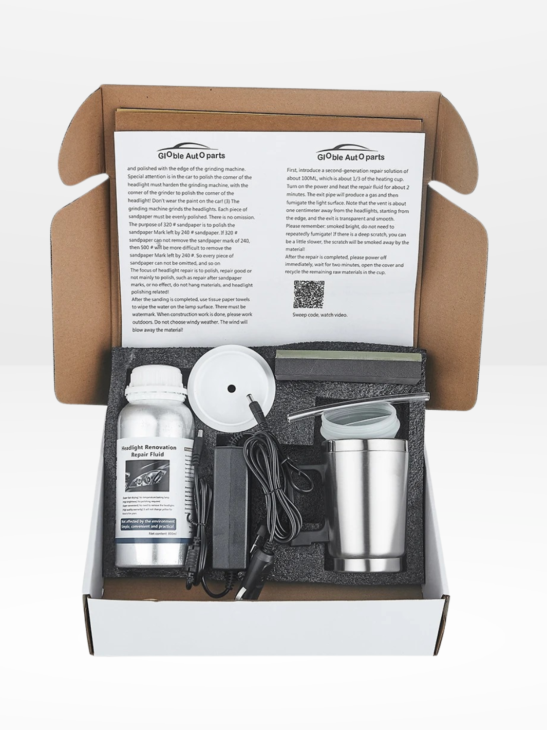 LuminousLens Headlight Renewal Set
