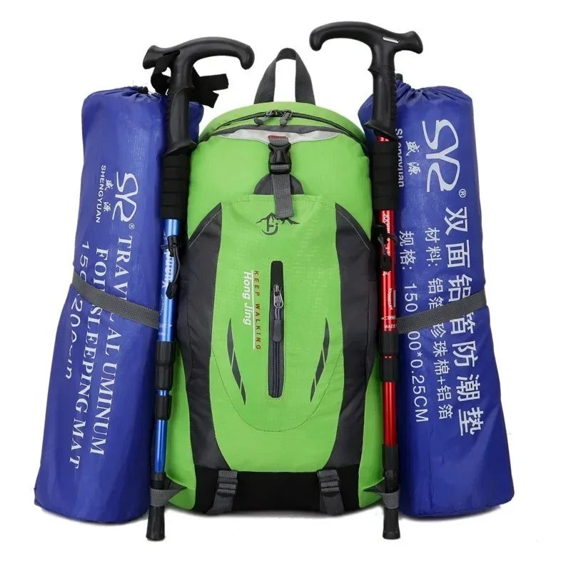 Explorer's Essential 40L Waterproof Travel Backpack