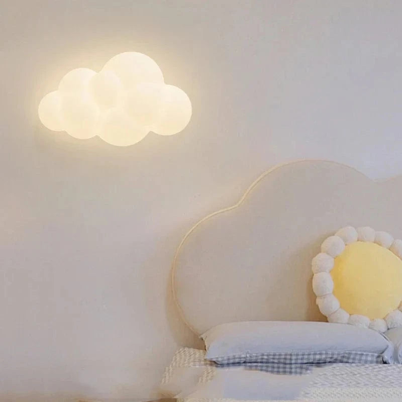 Cloud & Star LED Wall Light for Cozy Spaces