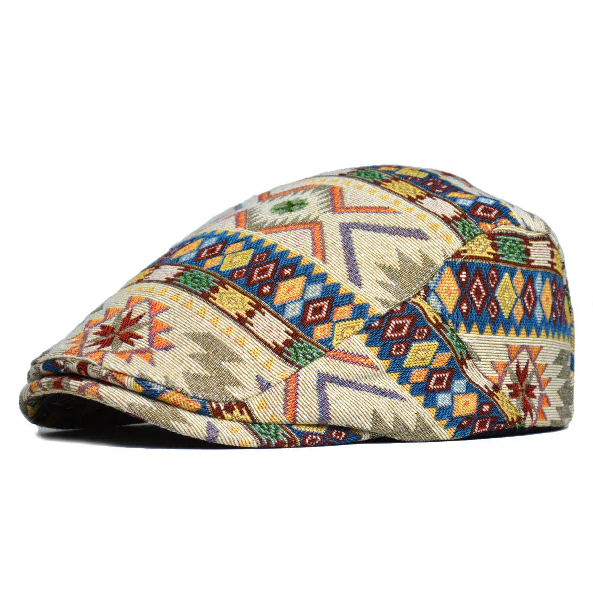 Vibrant Vintage-Inspired Cap with Adjustable Comfort