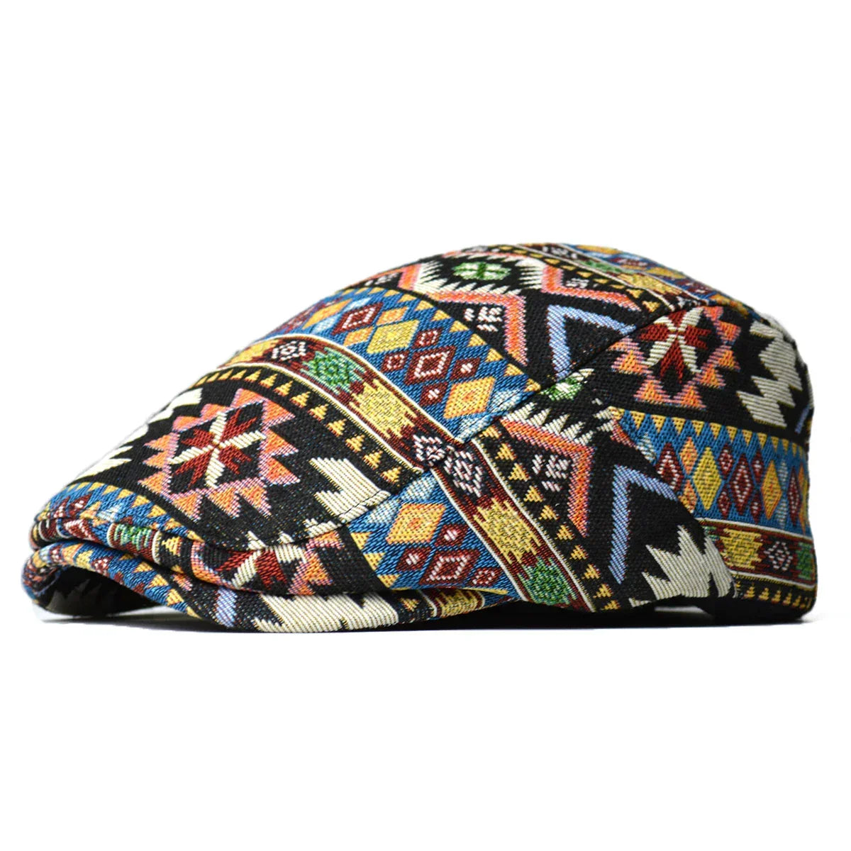 Vibrant Vintage-Inspired Cap with Adjustable Comfort