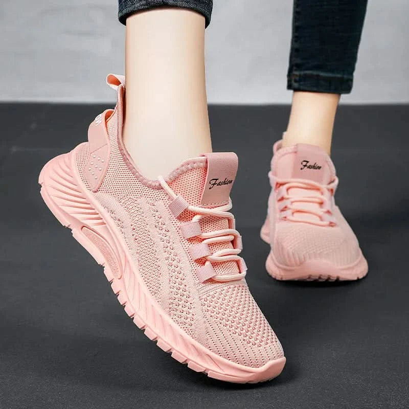 Lightweight Round Toe Running Shoes for Daily Comfort