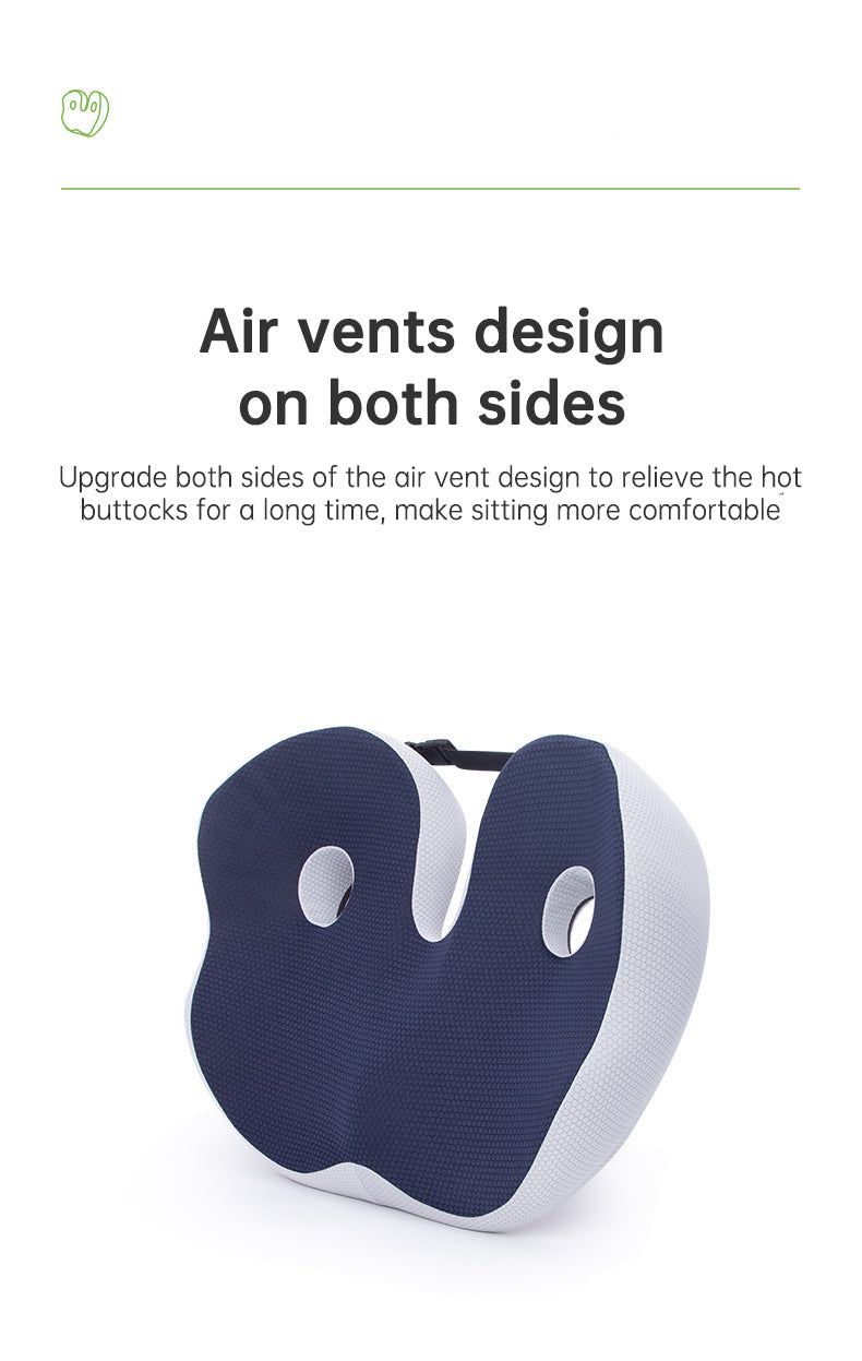 Versatile Comfort Seat Cushion for Extended Sitting Relief