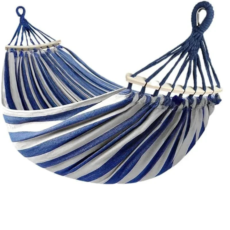 Cozy Outdoor Canvas Hammock – Hang and Relax Anywhere