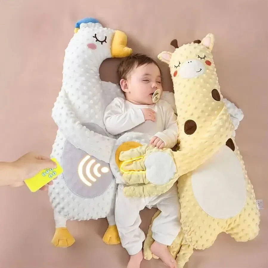 Electric Infant Sleep Pillow with Remote-Controlled Gentle Patting
