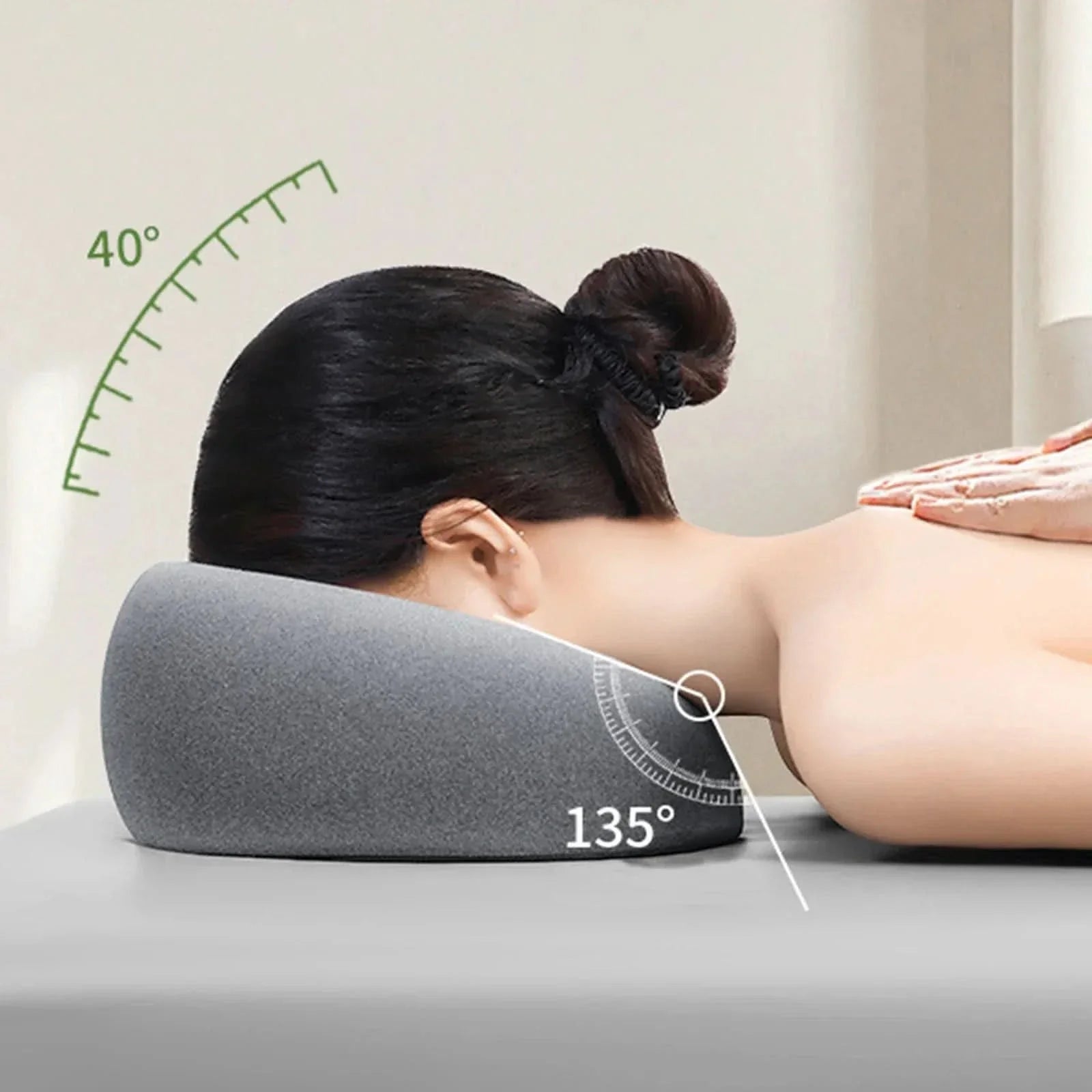 Face Down Pillow with Memory Foam for Comfortable Rest
