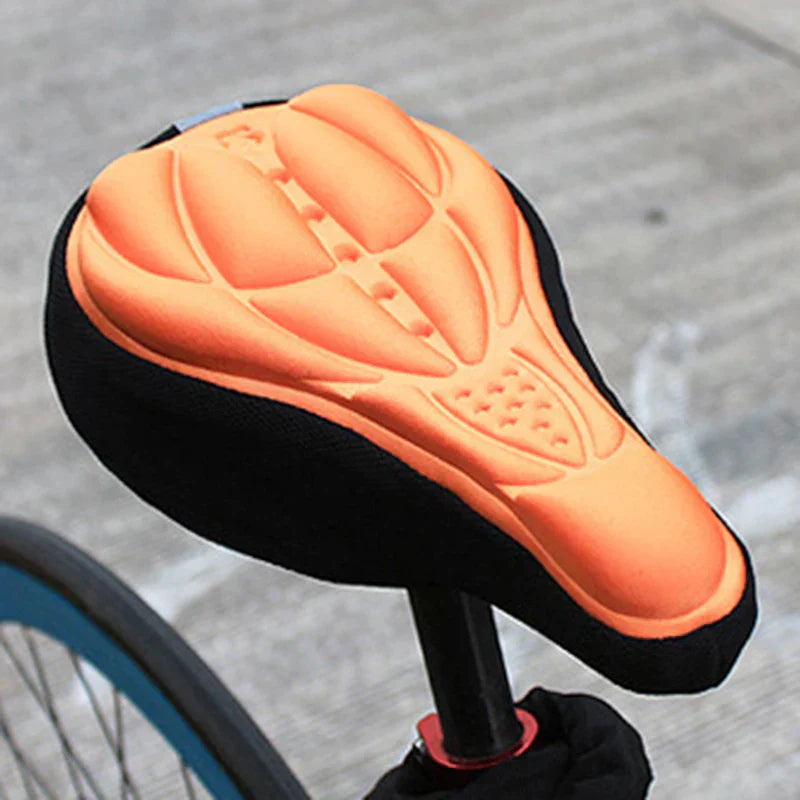 Ultimate Comfort Bike Seat Cover with Gel Padding and Airflow Design