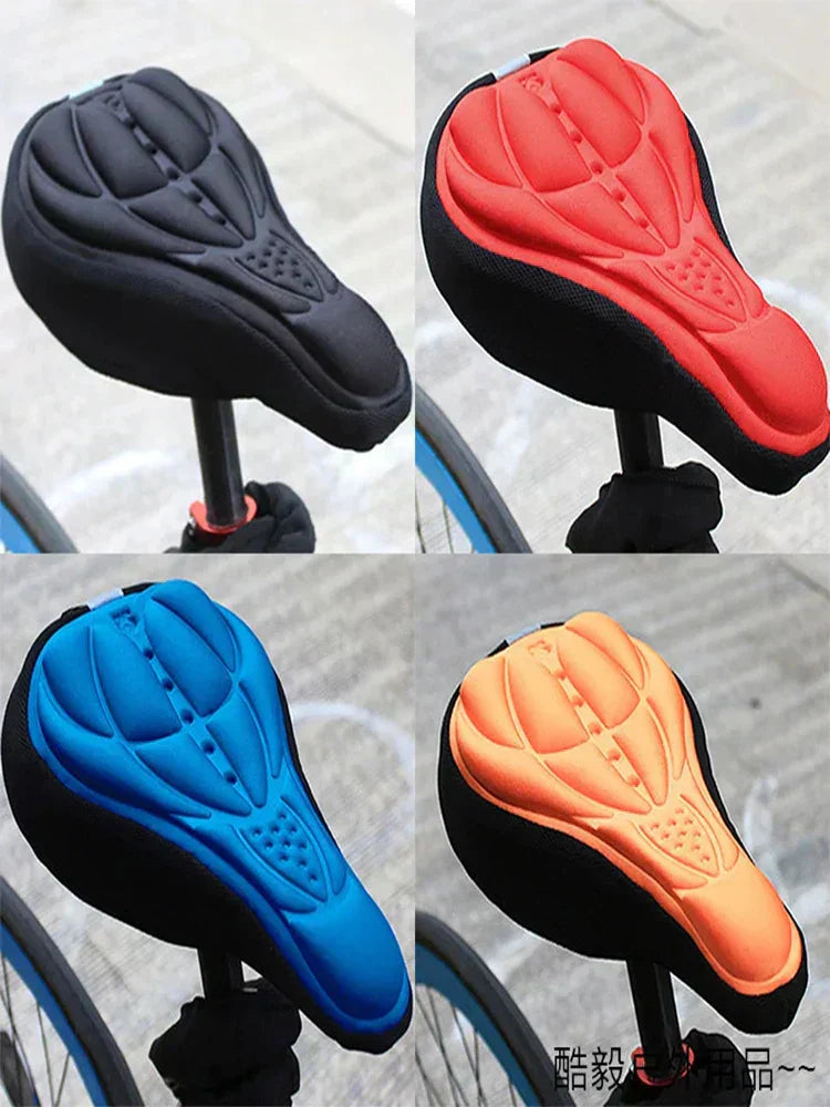 Ultimate Comfort Bike Seat Cover with Gel Padding and Airflow Design