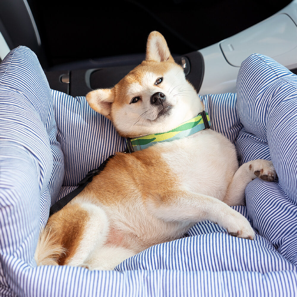 PetComfort Travel Seat: Cozy Car Bed for Dogs