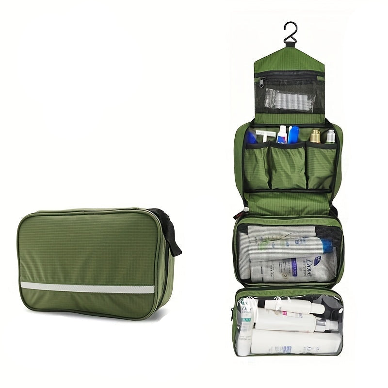 Versatile Travel Toiletry Organizer with Smart Storage Solutions