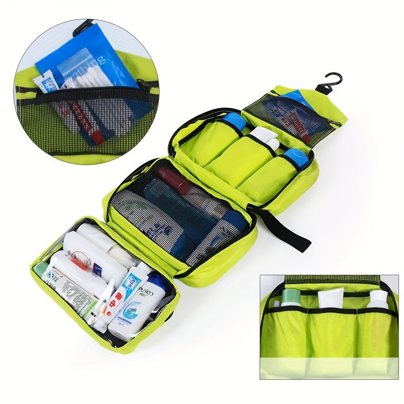Versatile Travel Toiletry Organizer with Smart Storage Solutions