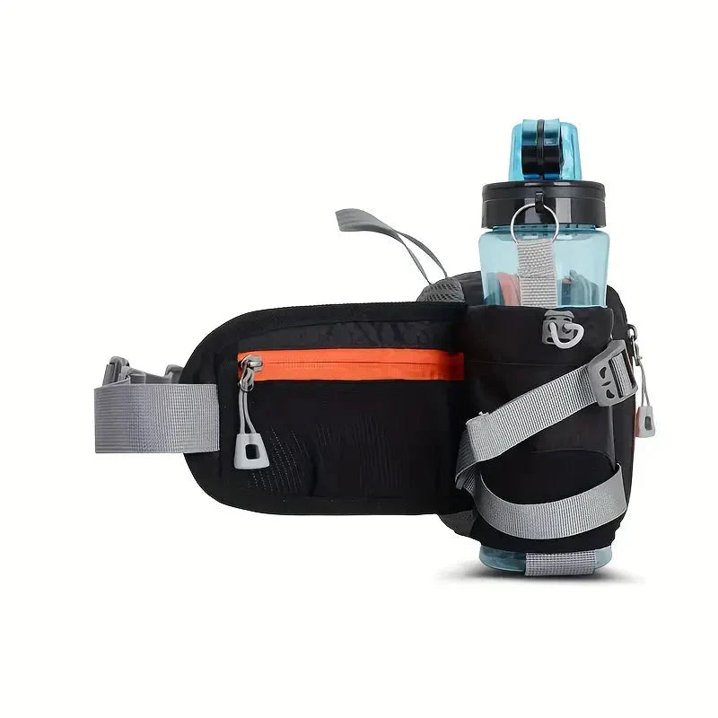 Versatile Outdoor Waist Pack with Hydration Holder
