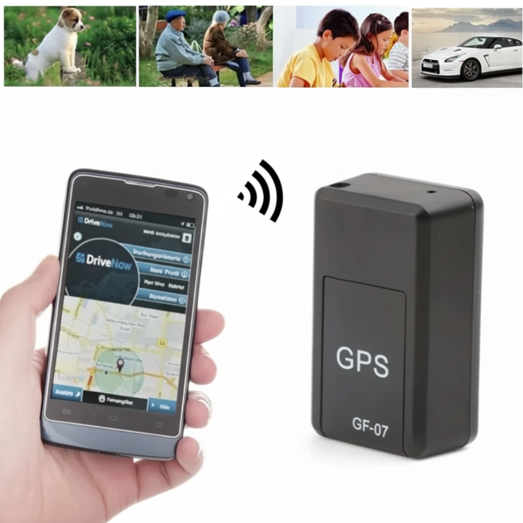SmartTrack - Compact Real-Time Vehicle GPS Monitoring Device