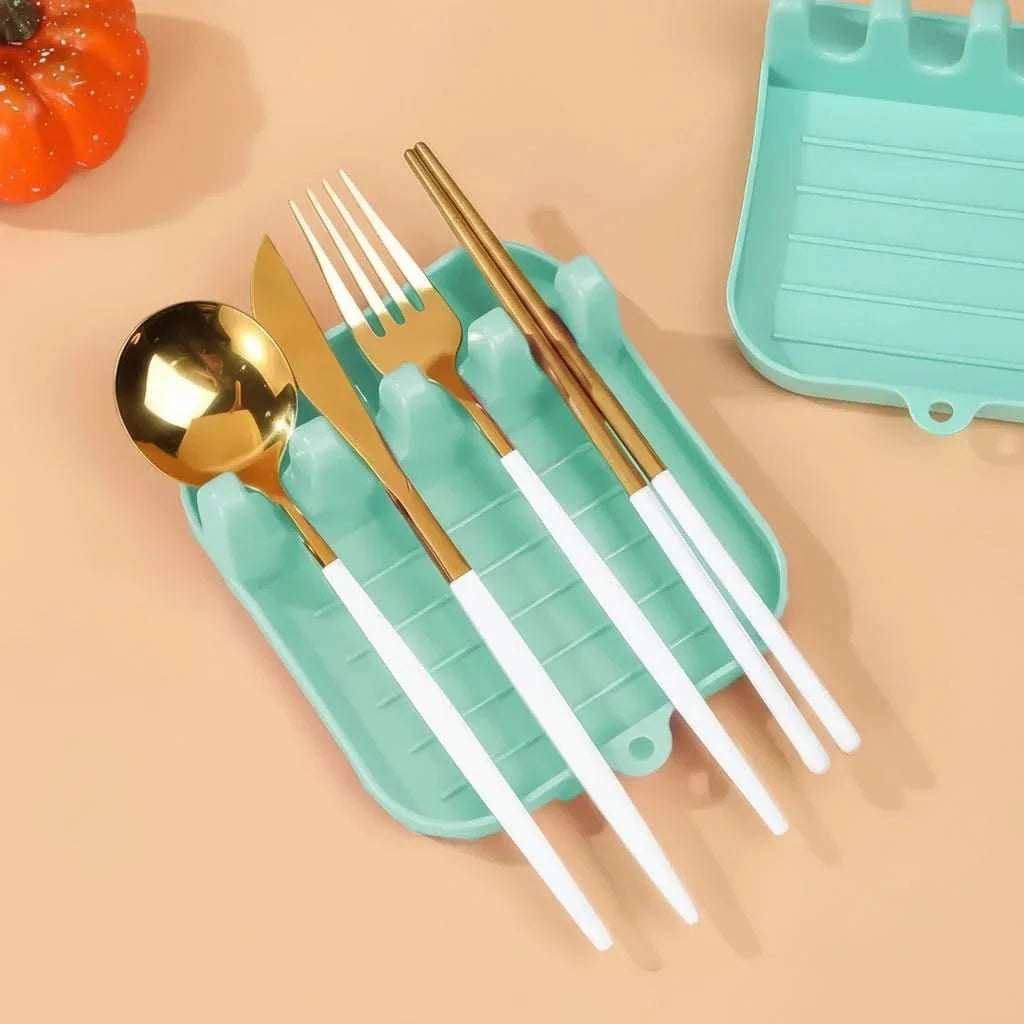 Compact Drying Rack for Daily Kitchen Utensils