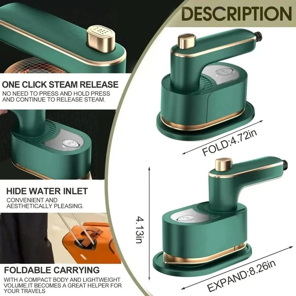 Compact Garment Steamer for Daily Fabric Maintenance