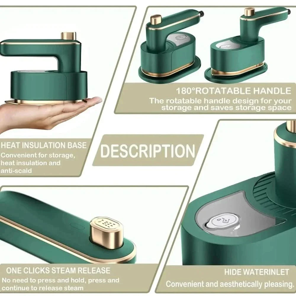 Compact Garment Steamer for Daily Fabric Maintenance