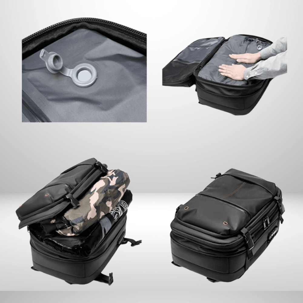 SmartPack Expandable Travel Backpack with Vacuum Compression