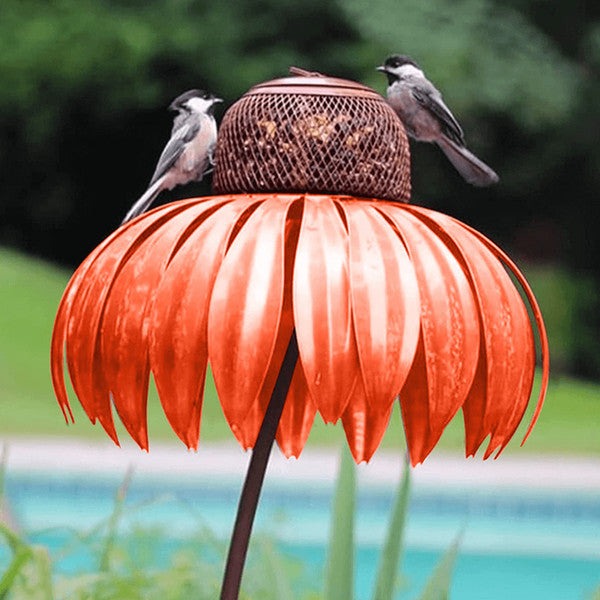 FloraNest - Stylish Weatherproof Bird Feeder for Your Garden