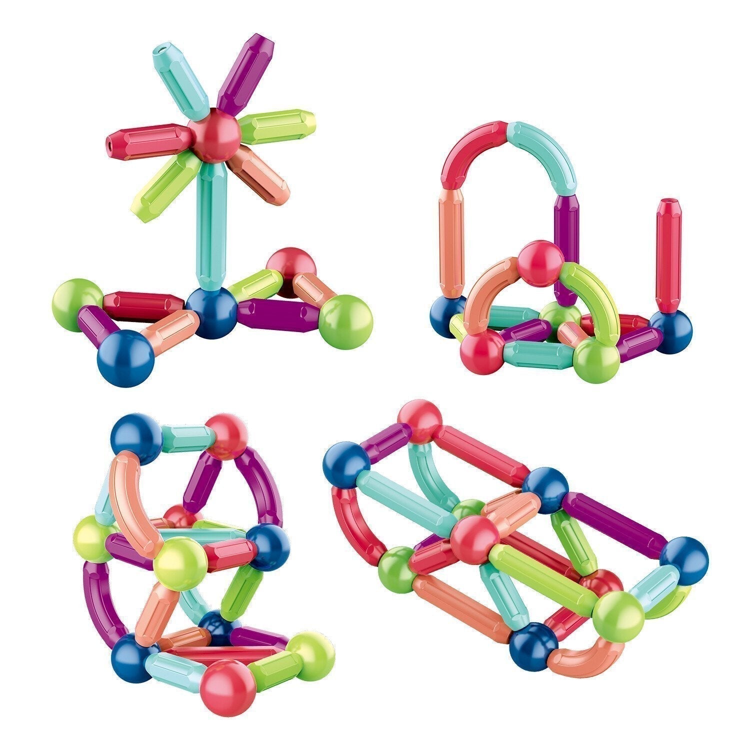 Magnetic Educational Toy for Kids - Connect-It Game
