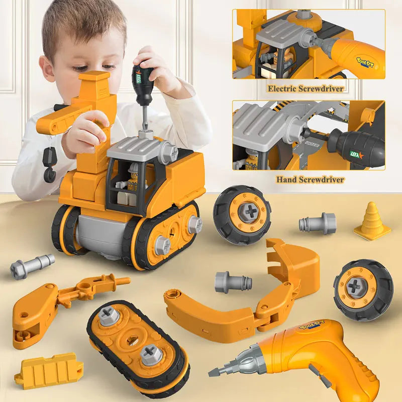 Creative Builder Vehicle Assembly Set – Fun Learning Toy