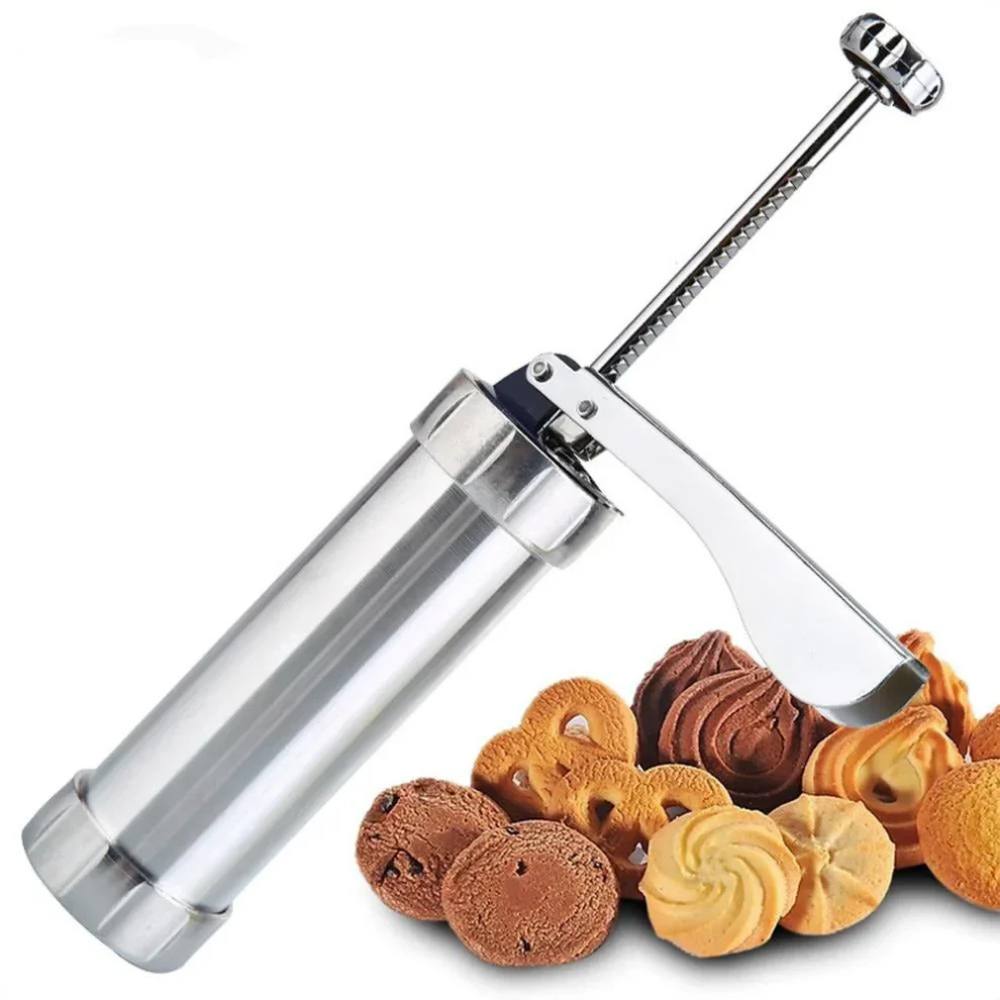 Dough Designer Manual Press with 20 Shape Discs & 4 Nozzles