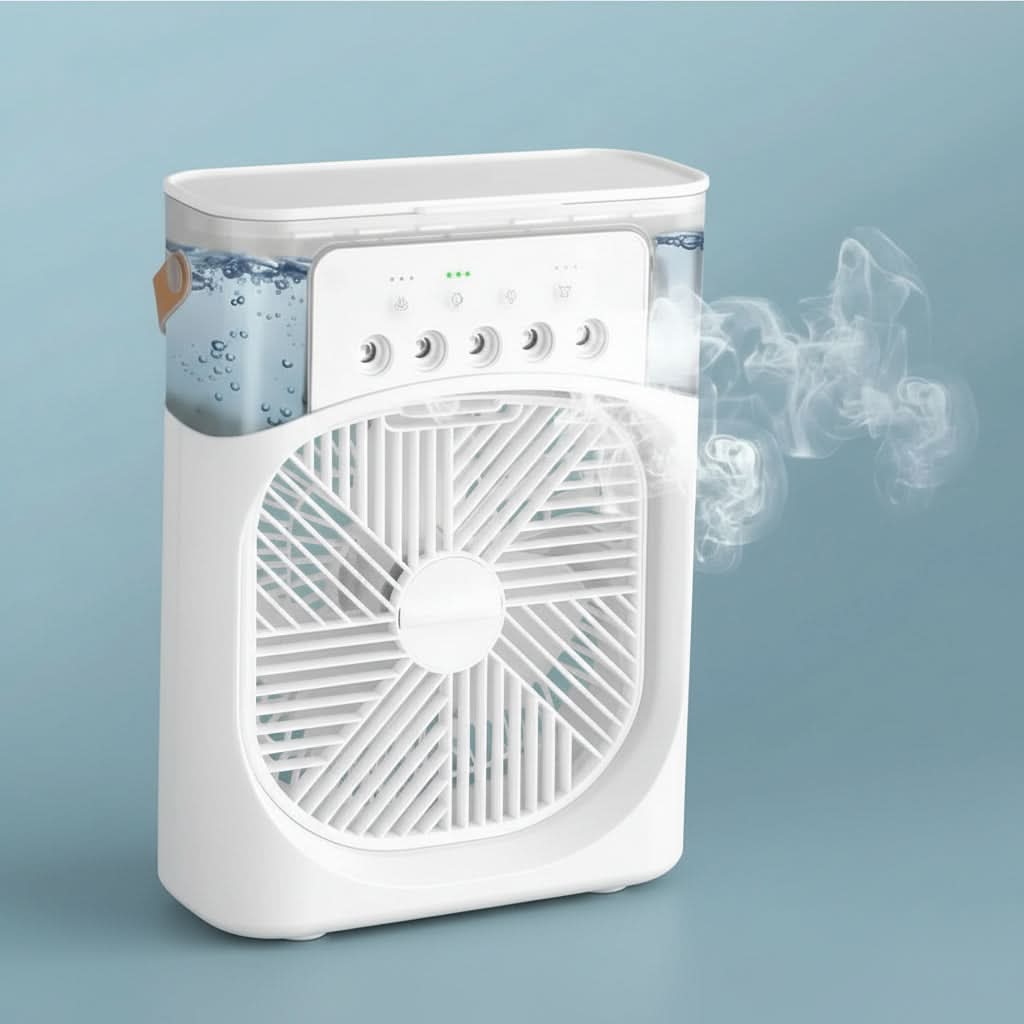 Portable Mini Air Conditioner for Personal Cooling Comfort