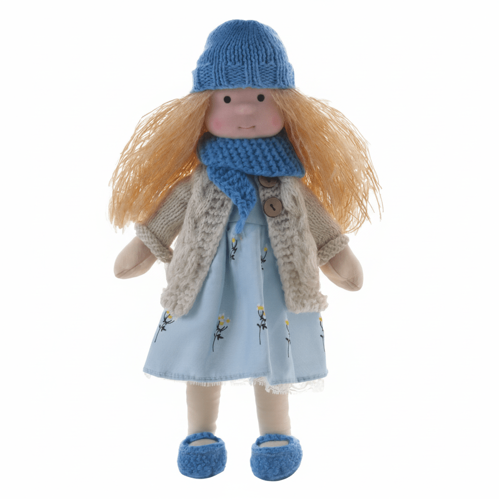 Artisan Cotton Doll for Imaginative Playtime Adventures