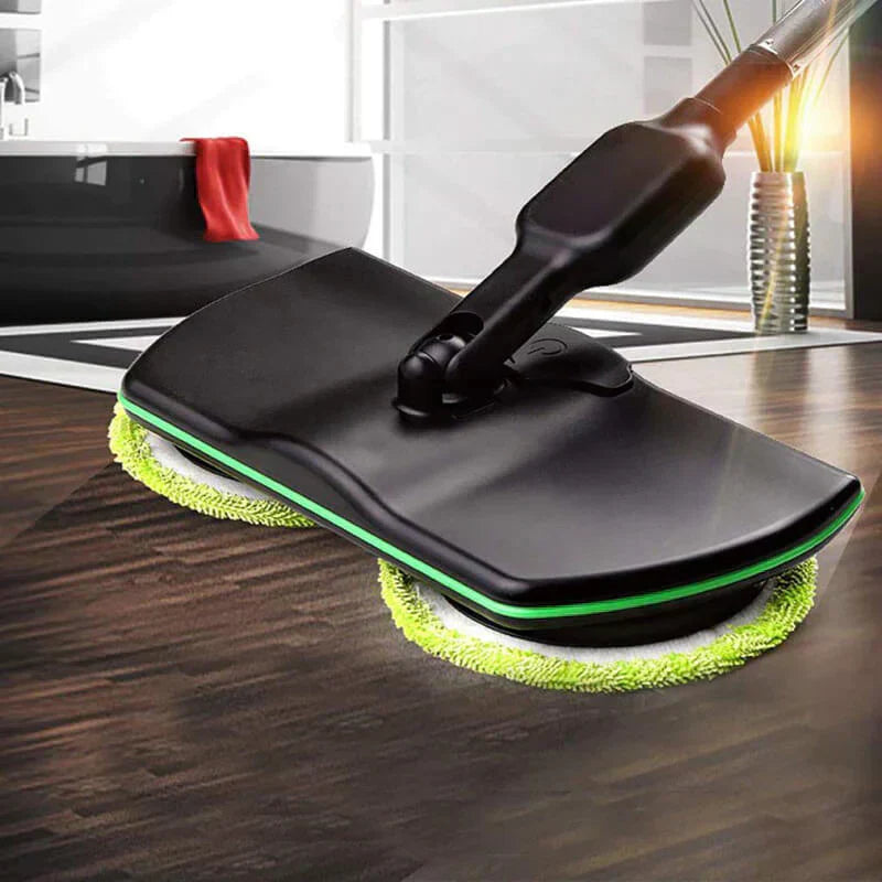 Rechargeable Cordless Floor Cleaner with Dual Spin Technology