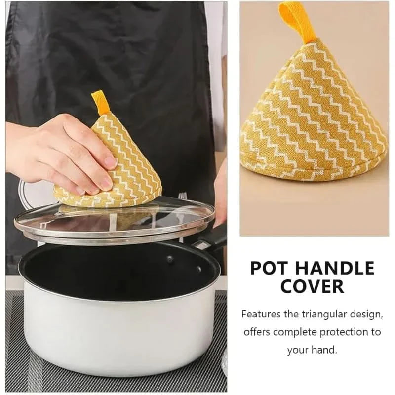 Heat-Resistant Pot and Pan Handle Covers