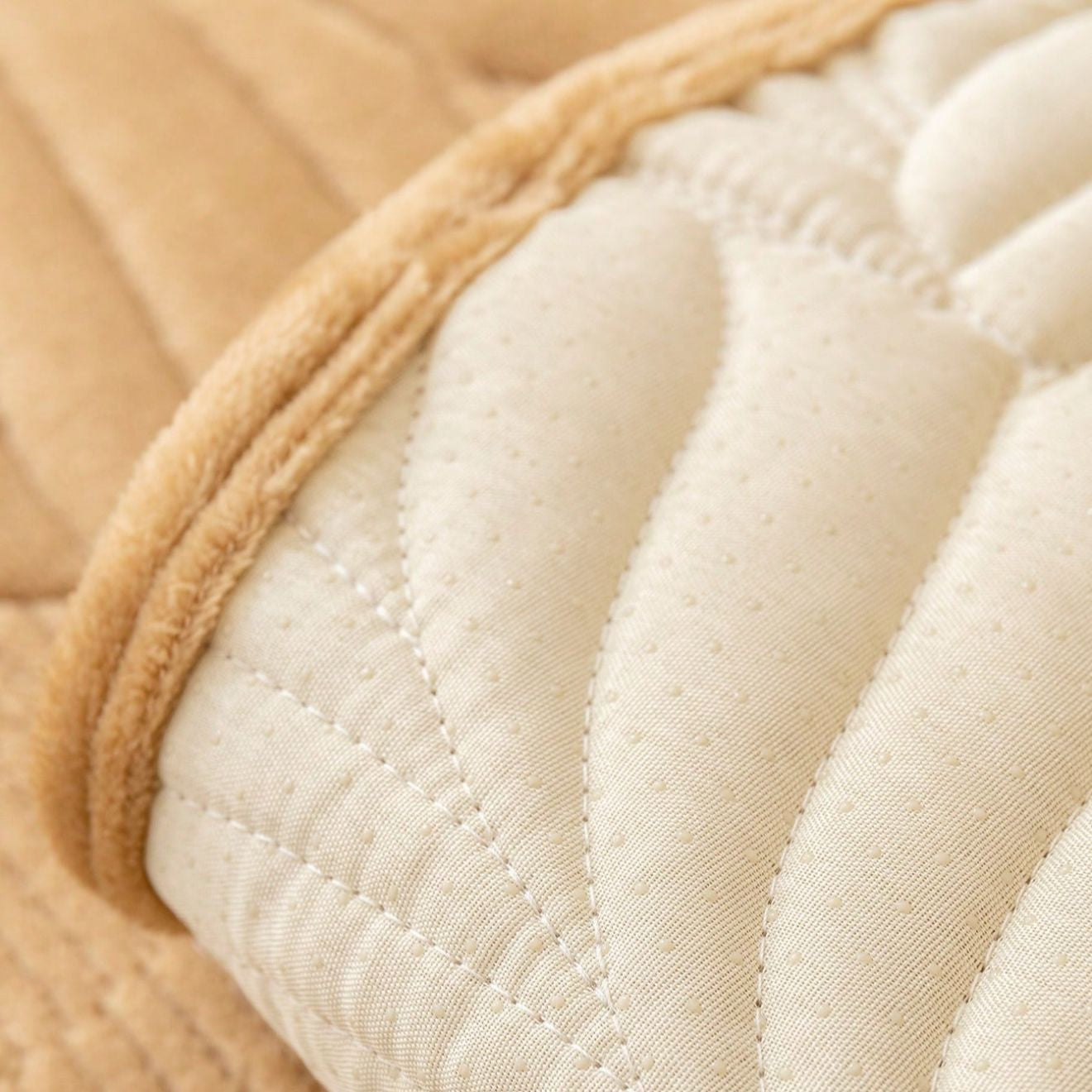 Plush Sofa Shield with Non-Slip Design for Wide Armrests