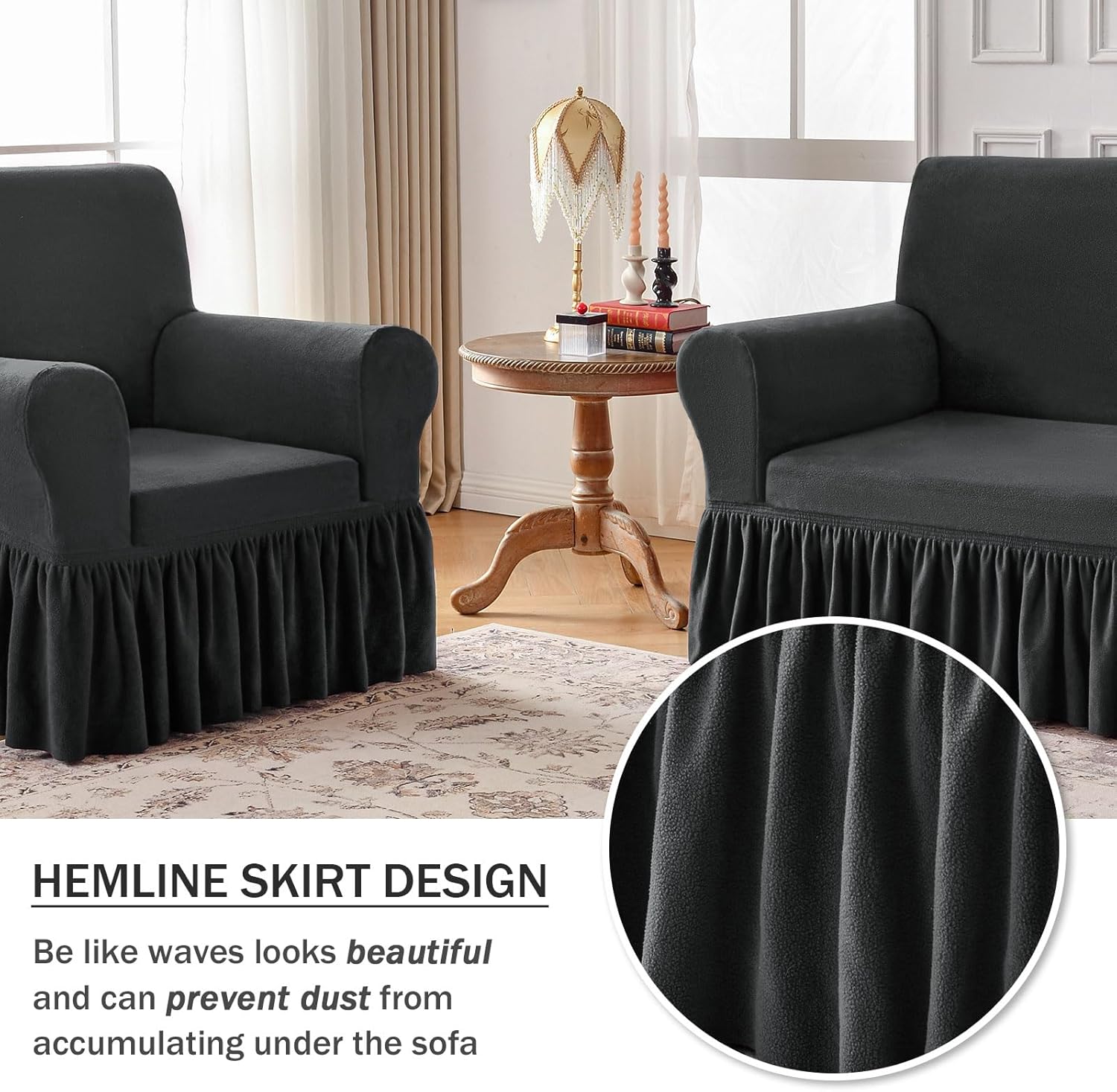 Cloud-Like Comfort Sofa Cover for Lasting Protection