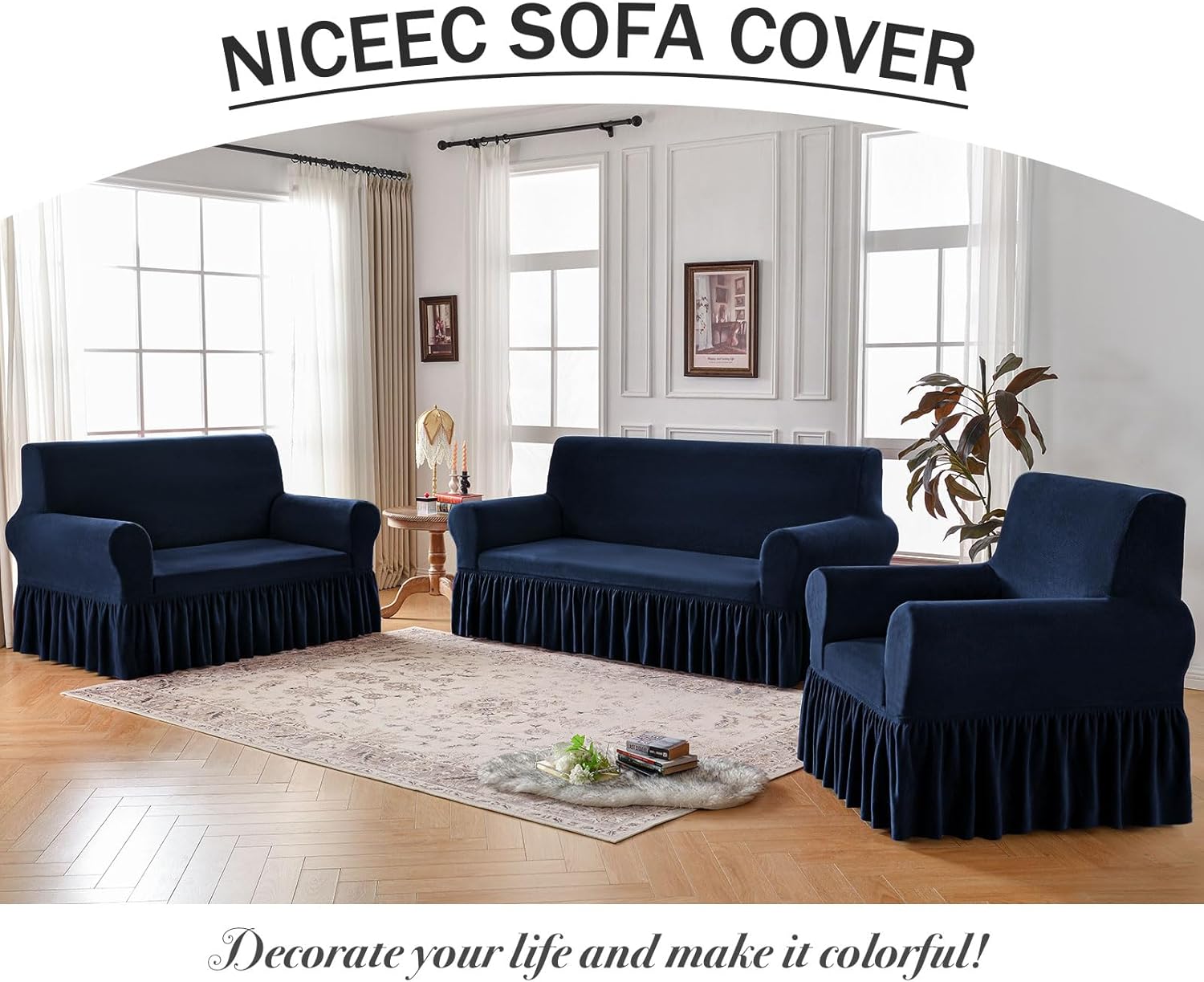 Cloud-Like Comfort Sofa Cover for Lasting Protection